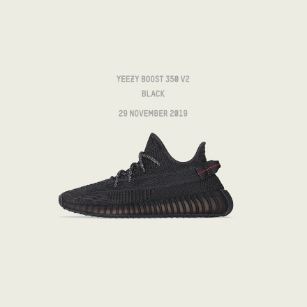 YEEZY BOOST 350 V2 BLACK AMY