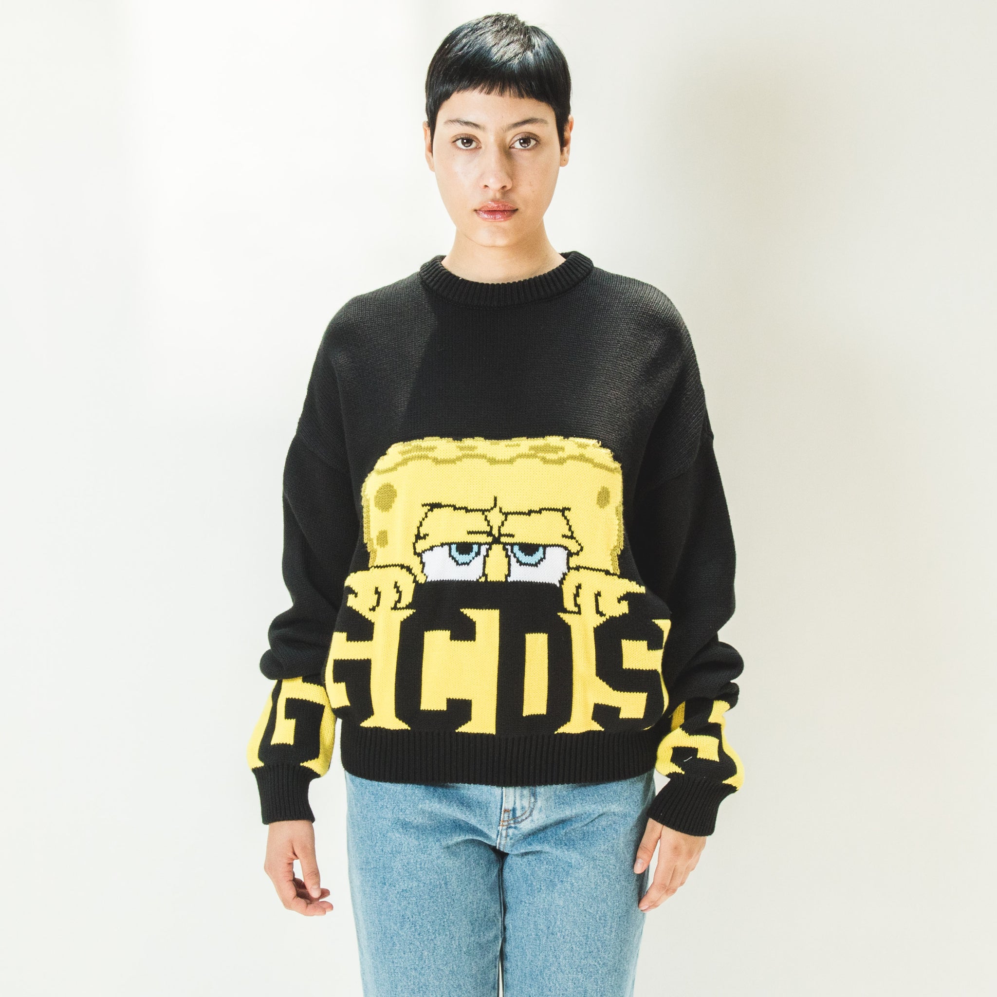 Moschino spongebob codizioni sweater