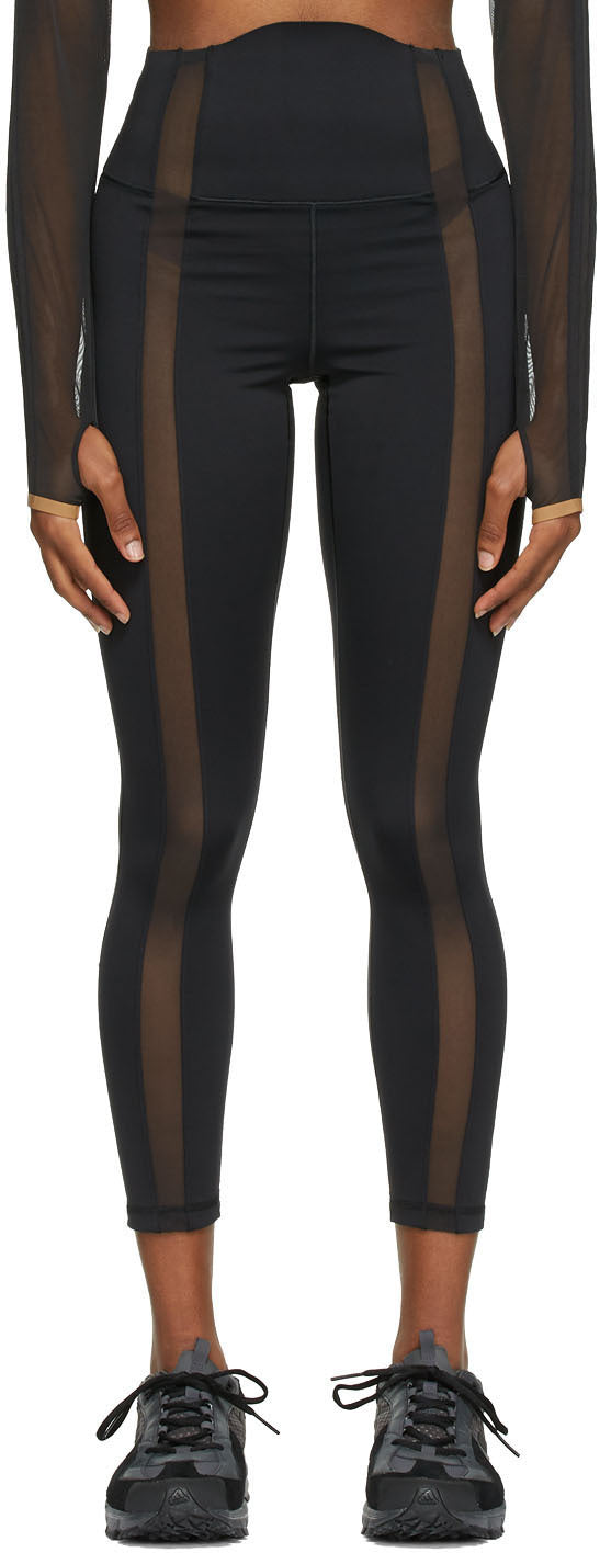 Adidas mesh panel leggings shop